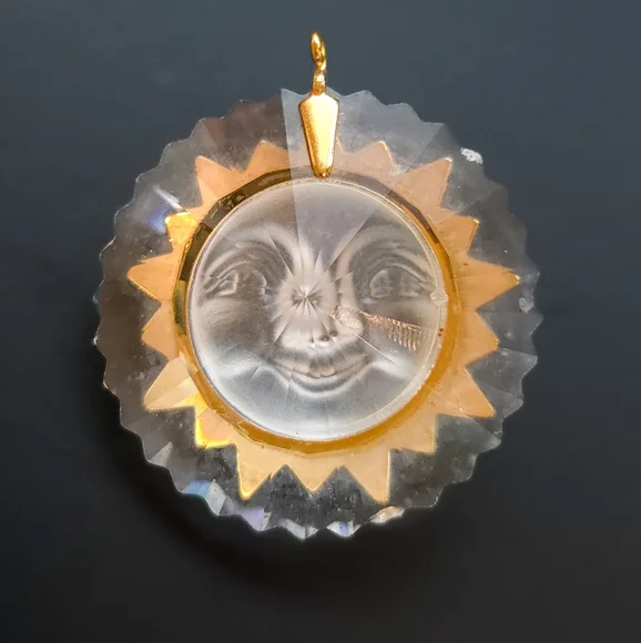 Swarovski Sun Pendant - Picture 2 of 3